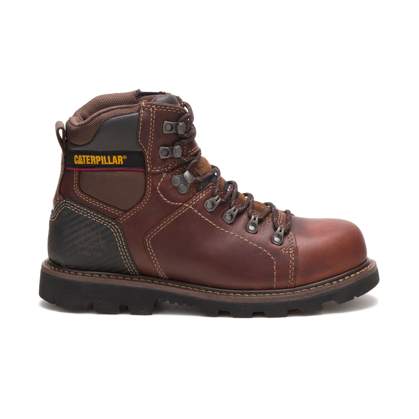 Caterpillar Men's Alaska 2.0 Steel Toe Steel Toe Boots Brown CAT-57980